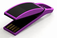 cl USB mini avec clip
