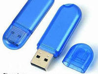 cl USB personnalisable  bout rond