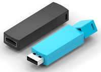 cl USB rtractable en forme de livre  personnaliser USB 315